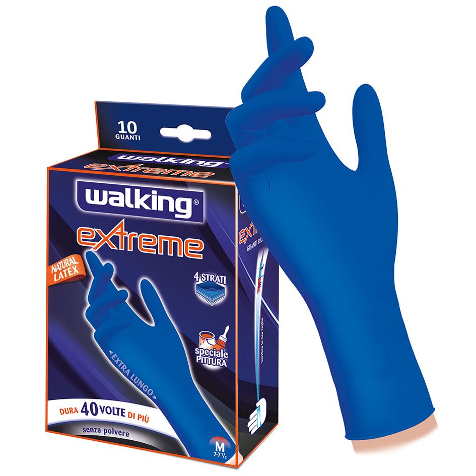 Guanti Da Giardinaggio In Lattice - Taglia M, Confezione Da 20 Paia, Multicolore - Foto 3