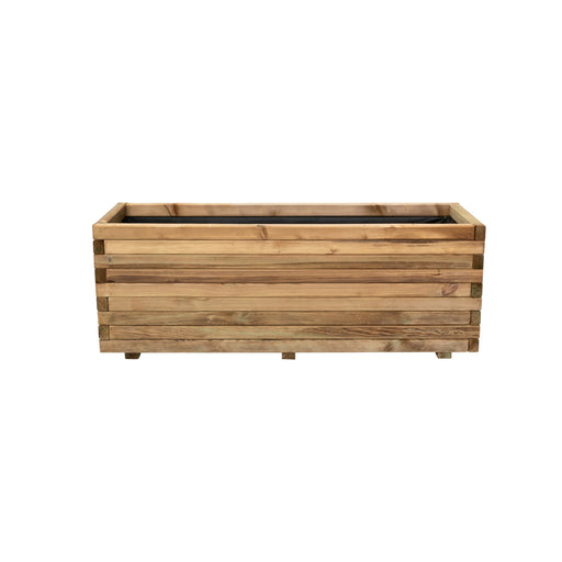 Fioriera grande in legno di pino impregnato da esterno - Losa mod. Maxi