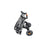 Carrello Spesa a Spinta 4 ruote con Struttura pieghevole Aurora Forza4 Click
