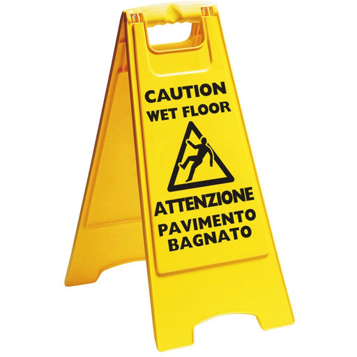 Segnale Autoportante di Avviso Pavimento Bagnato Apex