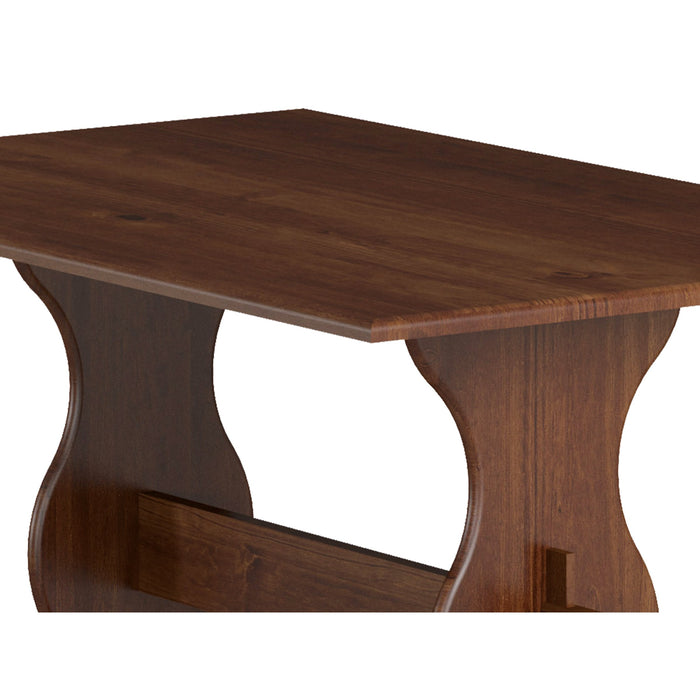 Tavolo in legno di pino dal design classico - Inter-Link mod. Aosta Fratino