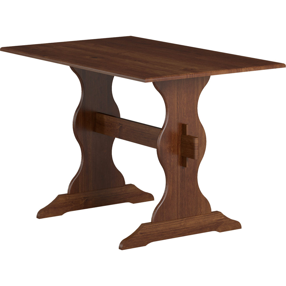 Tavolo in legno di pino dal design classico - Inter-Link mod. Aosta Fratino
