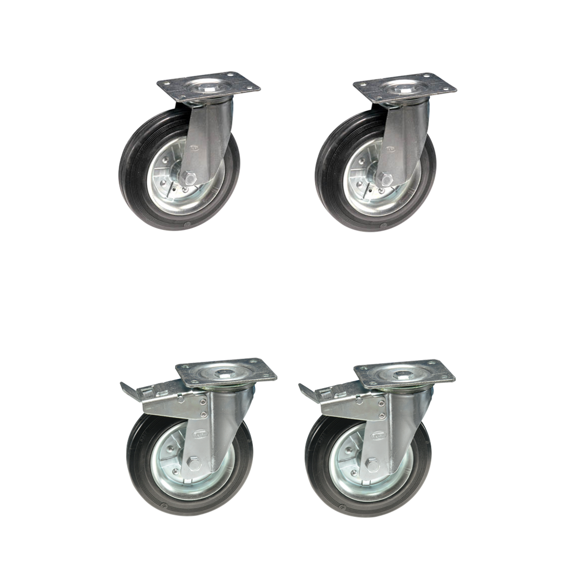 Ruota Pneumatico Lp Girevole Piastra Nerviani | ASTORI Ferramenta - Foto 8