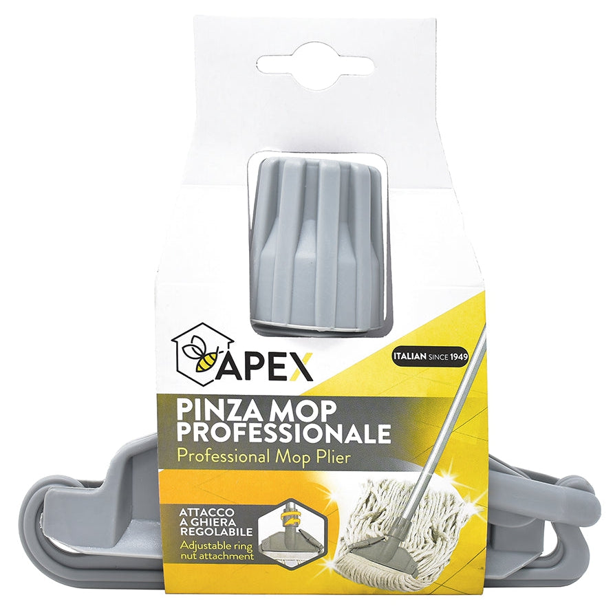 TAXON Kit 3 pz ricambio mop cotone professionale gr. 400 con fettuccia + 1 pinza per mop TAXON Kit 3 pz ricambio mop cotone professionale gr. 400 con fettuccia + 1 pinza per mop