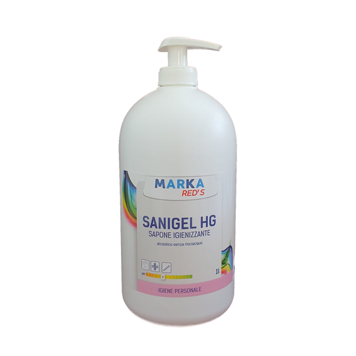 Sanigel HG 1 litro Gel Igienizzante Sanificante per le Mani